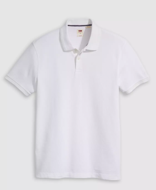 Мужская футболка-поло Levi's , белая, размер XL (A72490002) - Фото 1 Мужская футболка-поло Levi's , белая, размер XL (A72490002) - изображение 1