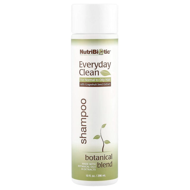 Шампунь для волос NutriBiotic "Everyday Clean Shampoo" на растительной основе (296 мл) - Фото 1 Шампунь для волос NutriBiotic "Everyday Clean Shampoo" на растительной основе (296 мл) - изображение 1