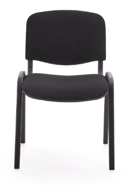 Krzesło do kuchni i salonu Halmar ISO Oban EF019 czarne (5903038256263) - obraz 2