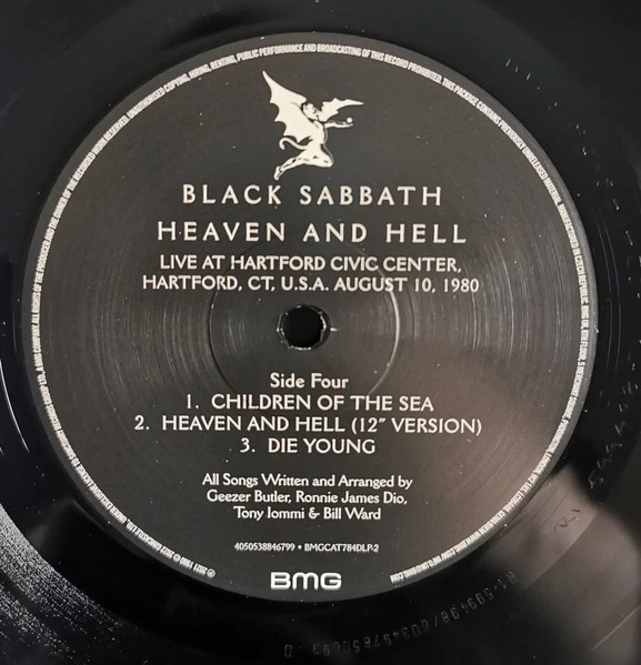 Black Sabbath - Heaven And Hell (2 пластинки, Альбом, Переиздание, Ремастеринг) - Фото 8 Black Sabbath - Heaven And Hell (2 пластинки, Альбом, Переиздание, Ремастеринг) - изображение 8