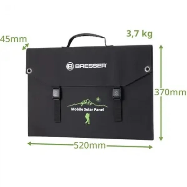 Портативний зарядний пристрій Bresser Mobile Solar Charger 90 Watt USB DC (1073-930151) - Фото 5 Портативний зарядний пристрій Bresser Mobile Solar Charger 90 Watt USB DC (1073-930151) - зображення 5