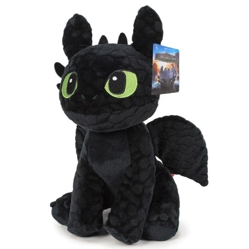 Іграшка Зубастик "Як приручити дракона" плюшева HTTYD 30 см - Фото 1 Іграшка Зубастик "Як приручити дракона" плюшева HTTYD 30 см - изображение 1