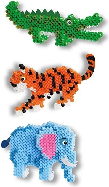 Набір для творчості Ses Creative Бусини тварини сафарі 06260 (8710341062606) - зображення 3