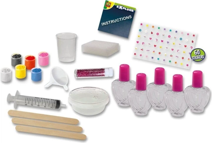 Набір для творчості Ses Creative Studio Lab: Paznokcie 25141 (8710341251413) - зображення 2