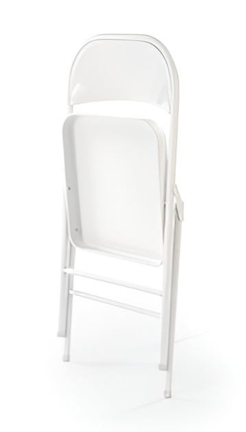 Krzesło składane Halmar K565 białe (5905248134676) - obraz 3