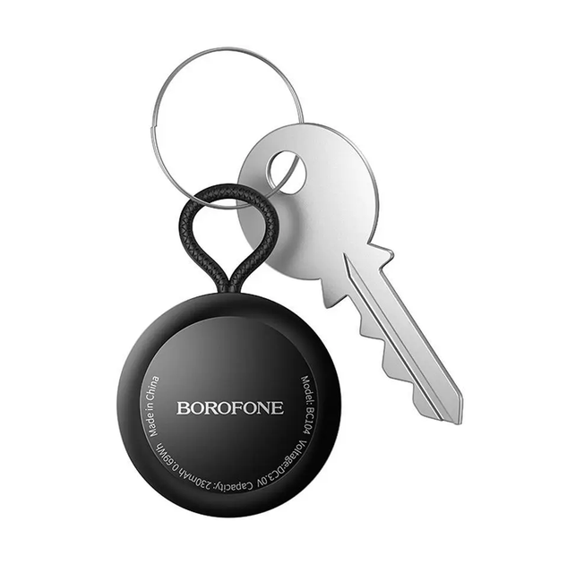 Трекер BOROFONE BC104 Intelligent positioning anti-lost device Black (6941991124822) - Фото 3 Трекер BOROFONE BC104 Intelligent positioning anti-lost device Black (6941991124822) - изображение 3