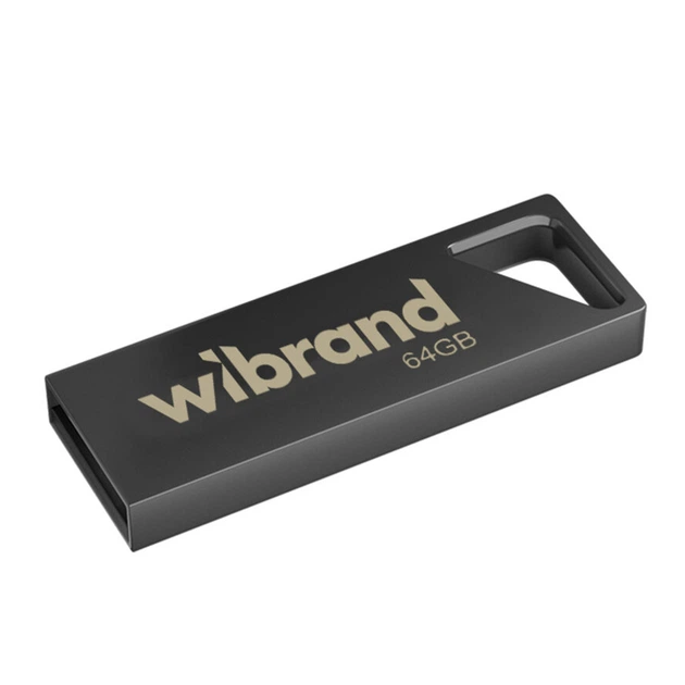 USB Flash Drive Wibrand 64gb Stingray Серый - Фото 1 USB Flash Drive Wibrand 64gb Stingray Серый - изображение 1