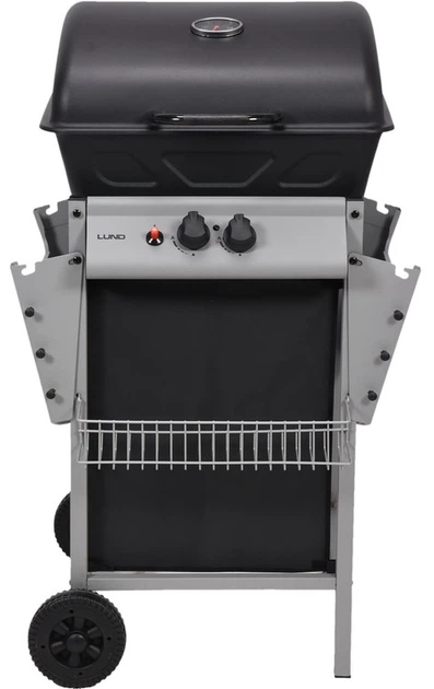 Gazowy grill Lund 99644 Baven 2 palniki 5.5 kW (5906083063381) - obraz 8