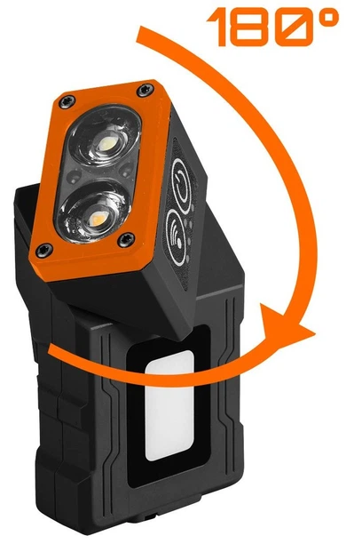 Ліхтар налобний NEO Tools акумуляторнийз базою 99-127 (5906692019045) - зображення 5