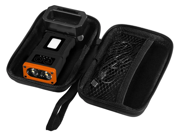 Ліхтар налобний NEO Tools акумуляторнийз базою 99-127 (5906692019045) - зображення 9