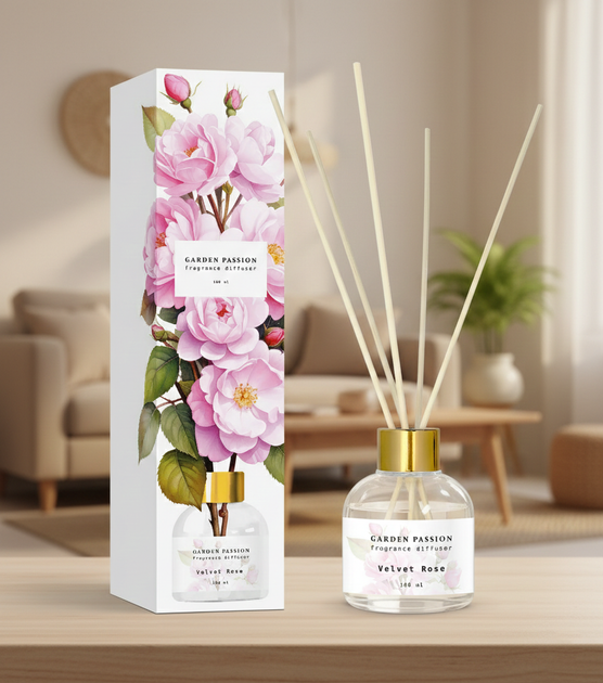 Аромадифузор Garden Passion Оксамитова троянда 100 мл (4820288091059) - зображення 2