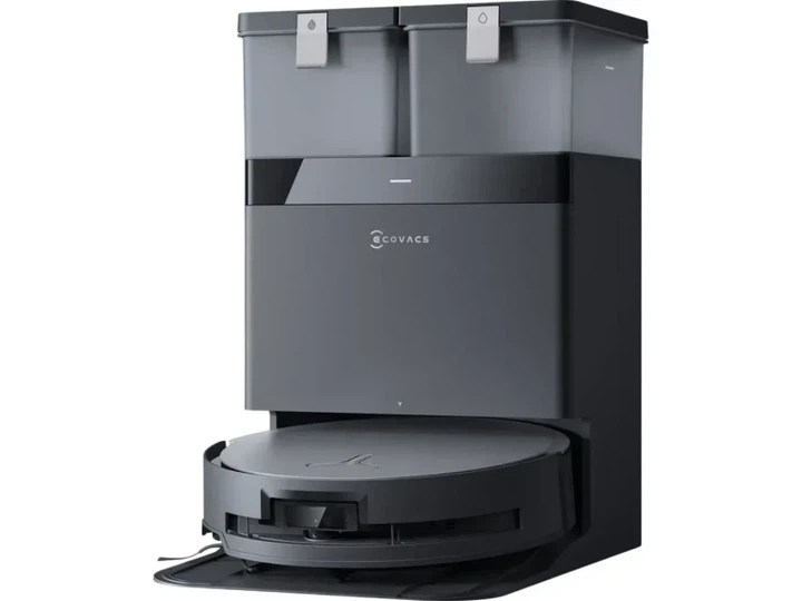 Робот-пилосос з вологим прибиранням ECOVACS Deebot X8 Omni Black - Фото 1 Робот-пилосос з вологим прибиранням ECOVACS Deebot X8 Omni Black - зображення 1