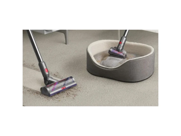 Вертикальний + ручний пилосос (2в1) Dyson V12s Detect Slim Submarine Yellow/Nickel (485350-01) - изображение 8