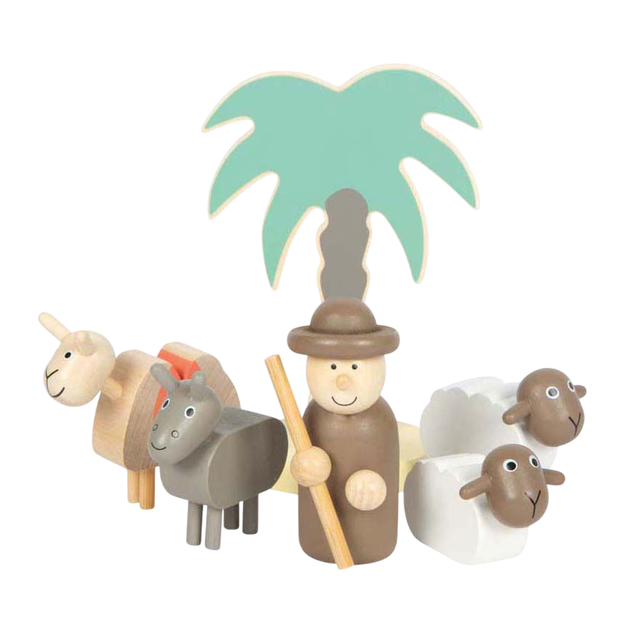 Дерев'яний ігровий набір Small Foot  Різдвяна історія (4020972126894) - зображення 3