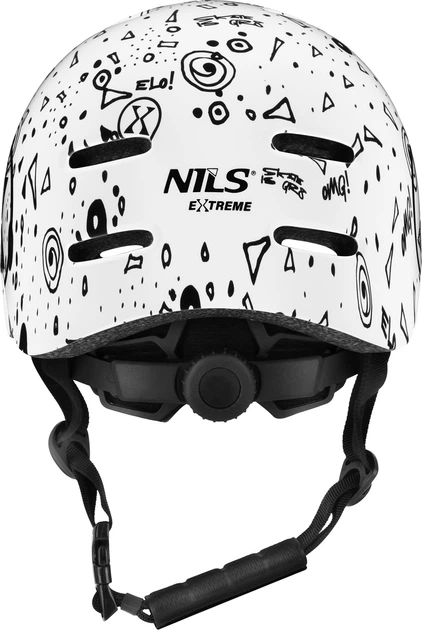 Шолом Nils Extreme MT311 L 58-61 см Білий 16-70-386 (5908261688904) - зображення 2