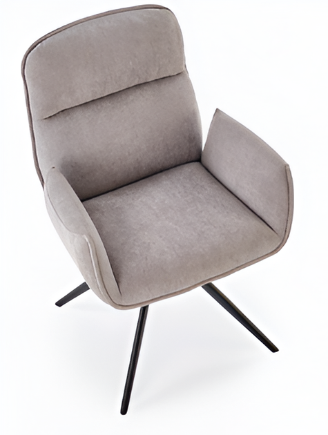 Krzesło Halmar K574 popielate (5905248134928) - obraz 3