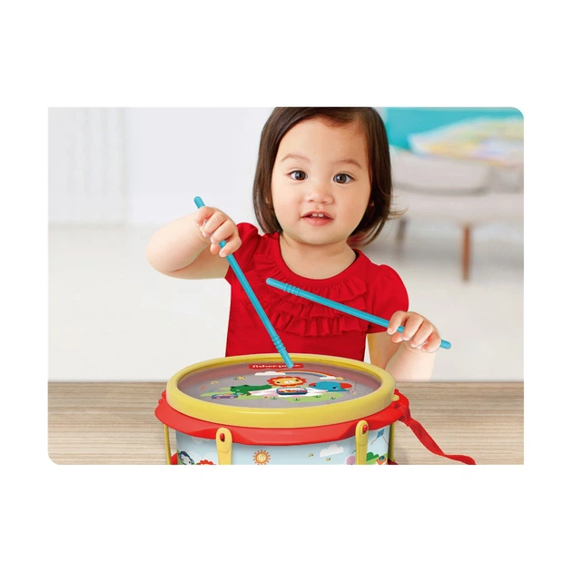 Zestaw instrumentów muzycznych Fisher-Price Moja orkiestra marszowa GMFP004 (6976956620941) - obraz 3