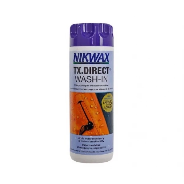 Пропитка для мембран Nikwax TX Direct Wash-in 300ml (NIK-2013) - Фото 1 Пропитка для мембран Nikwax TX Direct Wash-in 300ml (NIK-2013) - изображение 1