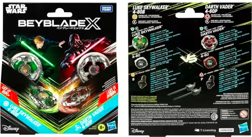 Zestaw Hasbro Beyblade X Star Wars - Luke Skywalker vs Darth Vader G0290 (5010996257147) - obraz 5