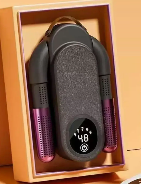Сушилка для обуви электрическая на 2 пары обуви черная shoe dryer AND-2 - изображение 2