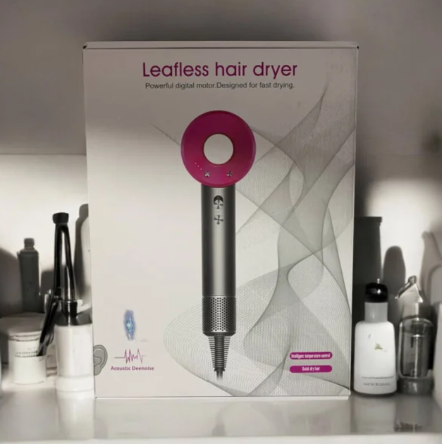 Фен Super Hair Dryer з 5 насадками для швидкого сушіння та укладання волосся - зображення 6