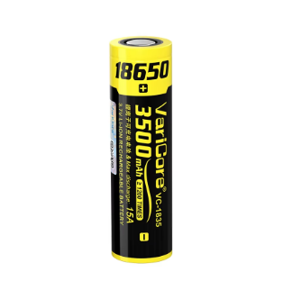 Акумулятор 18650 Li-Ion VariCore VC-1835 3500mAh 3.7V (15A) Високострумовий - Фото 4 Акумулятор 18650 Li-Ion VariCore VC-1835 3500mAh 3.7V (15A) Високострумовий - изображение 4