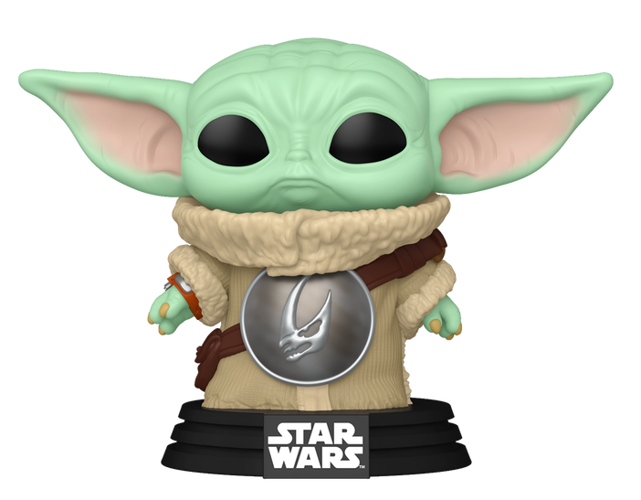 Figurka Funko Pop! Star Wars: Grogu with Mudhorn Chest Armor 90447 9.1 cm (889698904476) - obraz 2