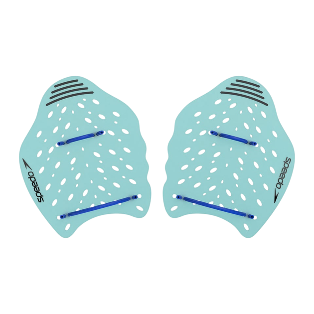 Лопатки для плавання Speedo Power Plus Paddle Turquoise (8-775301916243) блакитні, розмір L - зображення 2