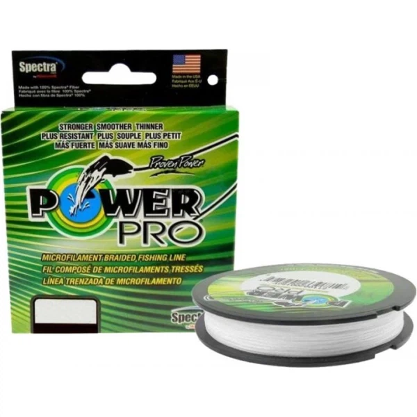 Шнур Power Pro White 135m 0.08mm 9lb/4.0kg (1013-2266.96.88) - Фото 1 Шнур Power Pro White 135m 0.08mm 9lb/4.0kg (1013-2266.96.88) - зображення 1