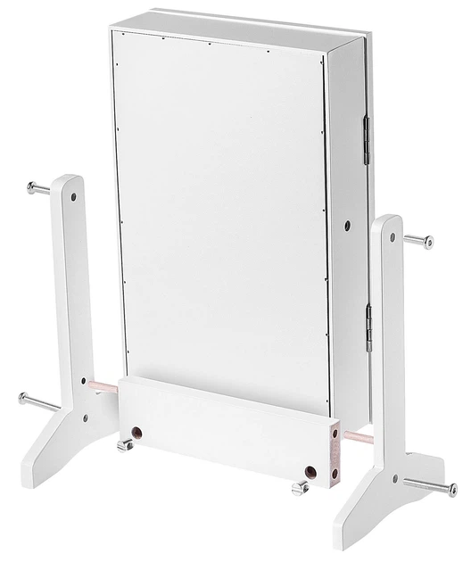 Туалетний столик Kadax Trullo дзеркало та шафа для прикрас K2914 PHO5775 Білий (5903699419298) - зображення 4