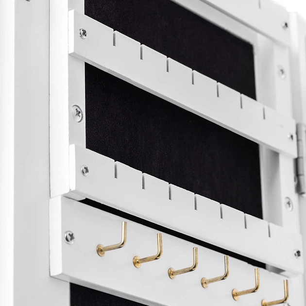 Туалетний столик Kadax Trullo дзеркало та шафа для прикрас K2914 PHO5775 Білий (5903699419298) - зображення 5