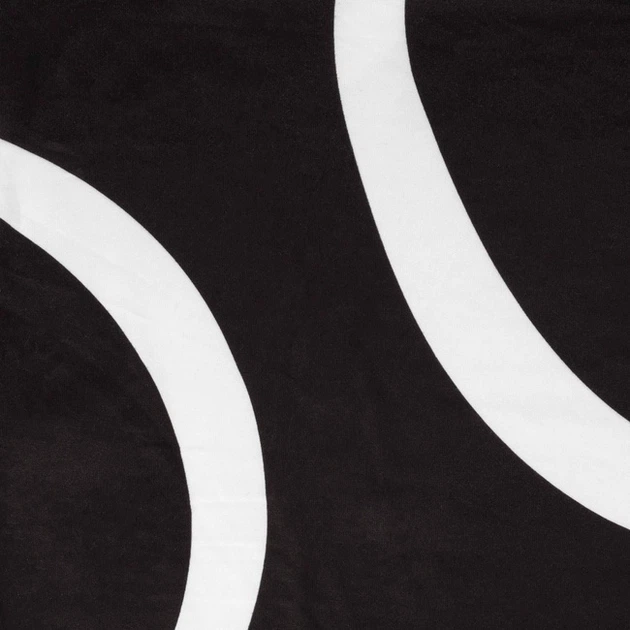 Чохол для стільця Springos універсальний еластичний спандекс Чорно-білий (5908455308885) - зображення 3