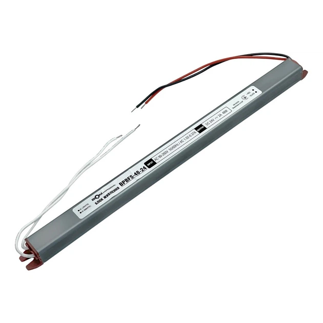 Блок питания BIOM Professional DC24 48W BPBFS-48-24 2А stick герметичный - Фото 1 Блок питания BIOM Professional DC24 48W BPBFS-48-24 2А stick герметичный - изображение 1