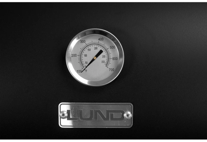 Grill węglowy Lund 99909 z rusztem wędzarniczym XXL 64 x 37 cm (5906083093289) - obraz 7