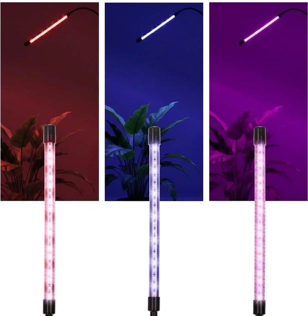 Лампа Springos для освітлення рослин LED 3 панелі GA0222 (5908455310116) - зображення 7