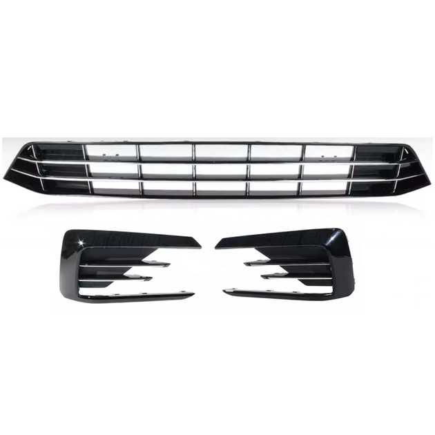 Комплект решёток переднего бампера для Volkswagen Passat B8 R-Line (USA) 2016–2019 561-853-671-F - изображение 9