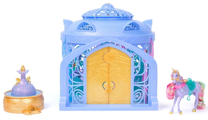 Zestaw Spin Master Unicorn Academy Fontanna Starglow i stajnia (681147057487) - obraz 3