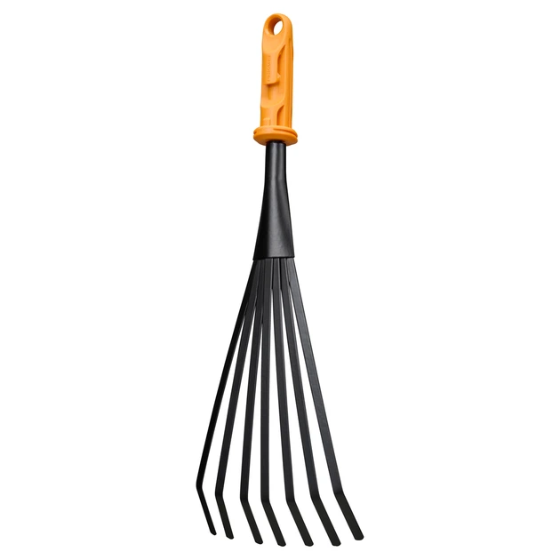 Грабли ручные Fiskars OneClick 12 см (1080682) - Фото 1 Грабли ручные Fiskars OneClick 12 см (1080682) - изображение 1