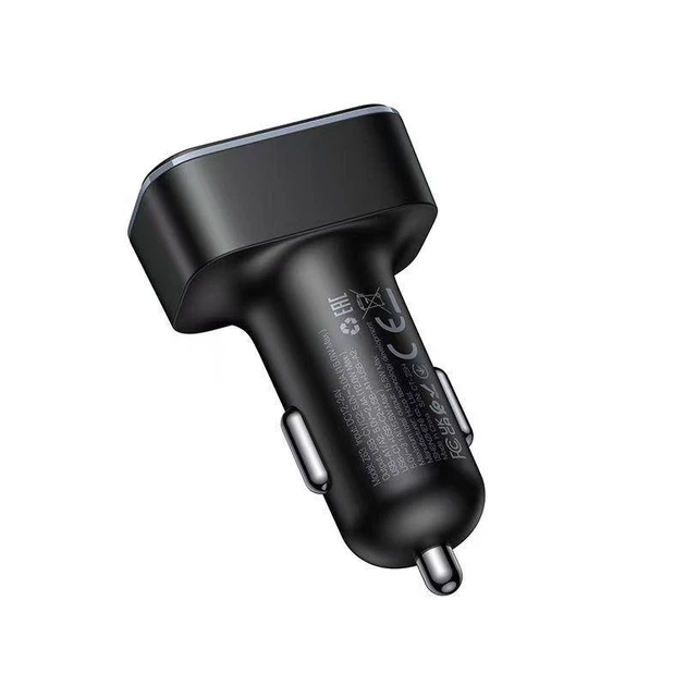 Автомобільний зарядний пристрій HOCO Z63 Barry four-port car charger Black (6942007666206) - изображение 7