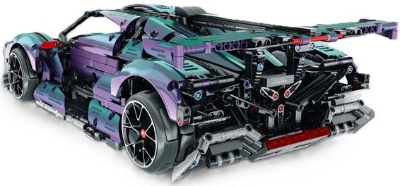 Klocki konstrukcyjne iM.Master RC 9826-2 Super Auto Drift Chameleon 2036 elementów 43920 (6973676043920) - obraz 3