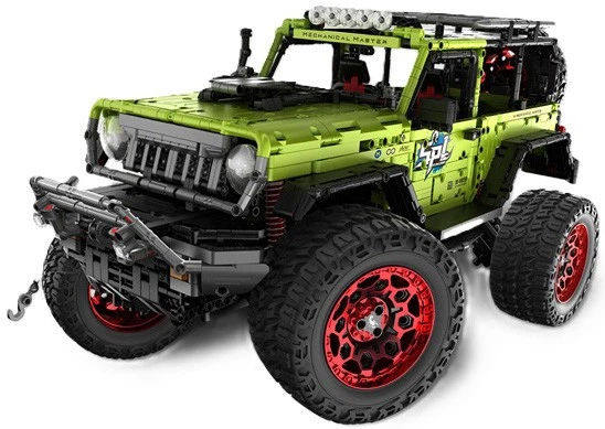 Klocki konstrukcyjne iM.Master RC 9829-2 Pojazd RockCrawler 2121 element 43982 (6973676043982) - obraz 2