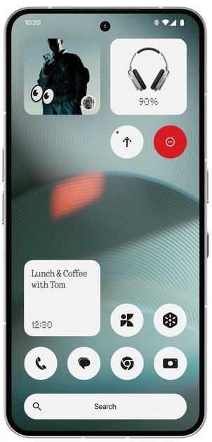 Smartfon Nothing Phone 3 5G 12/256GB White (6974434226166) - obraz 2