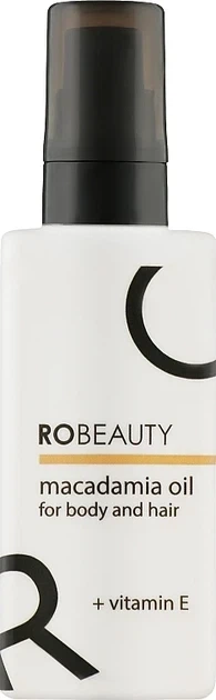 Масло макадамии Ro Beauty Macadia Oil For Body And Hair 100 ml - Фото 1 Масло макадамии Ro Beauty Macadia Oil For Body And Hair 100 ml - изображение 1