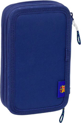 Пенал Safta FC Barcelona 2 відділення, з наповненням 28 ел. 412525854 (8412688591039) - зображення 2