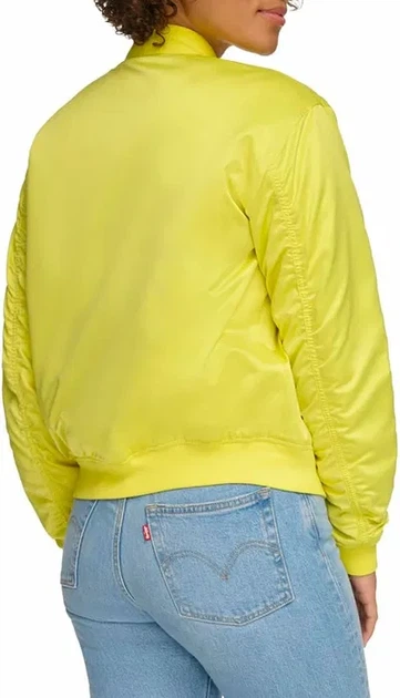 Жіночий бомбер Levi's 38р., М, жовта - зображення 3