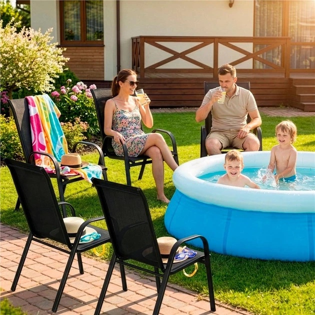 Zestaw krzeseł ogrodowych Springos GF0117 - obraz 6