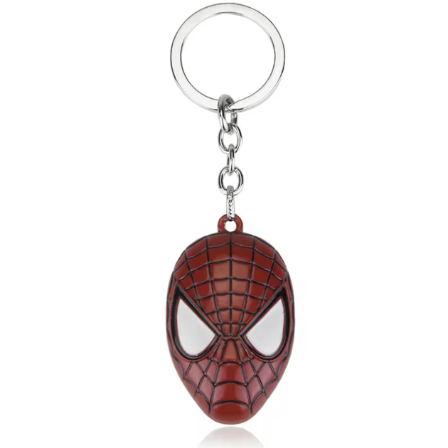 Металевий брелок для ключів Людина-павук / Spider-Man — сувенірний аксесуар для фанатів Marvel - Фото 1 Металевий брелок для ключів Людина-павук / Spider-Man — сувенірний аксесуар для фанатів Marvel - зображення 1