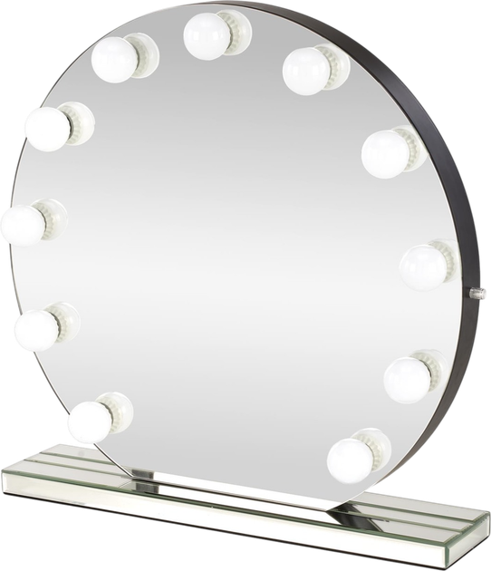 Настільне дзеркало Halmar Torano з LED підсвічуванням 70 см (5905248133846) - зображення 2