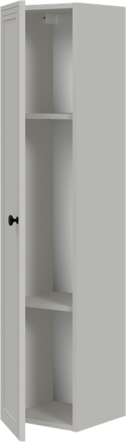 Słupek łazienkowy Halmar Toreto 1D 30 x 30 x 135 cm Cashmere (5905248133679) - obraz 2