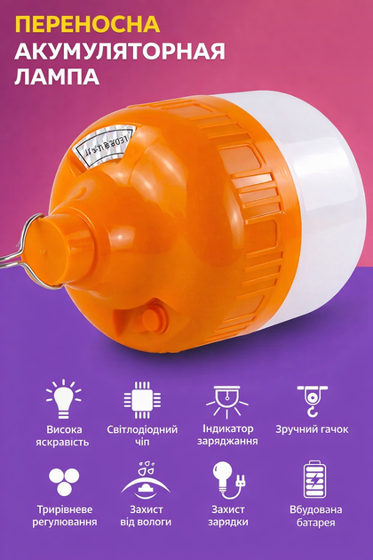 Мощный портативный аккумуляторный кемпинговый фонарь YH-G118, 4800 mAh, яркий светильник для кемпинга, походов, путешествий, рыбалки, аварийного и ночного освещения, 3 режима света, водонепроницаемый, удобный для дома и палатки - Фото 2 Мощный портативный аккумуляторный кемпинговый фонарь YH-G118, 4800 mAh, яркий светильник для кемпинга, походов, путешествий, рыбалки, аварийного и ночного освещения, 3 режима света, водонепроницаемый, удобный для дома и палатки - изображение 2
